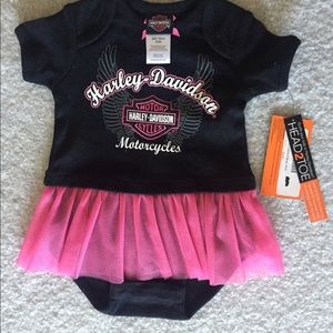 Harley Davidson onsie